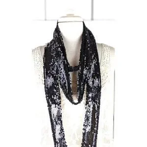 Accessories | Sequins Skinny Long Sash Tie Beltskinny Sequin  display picture 3